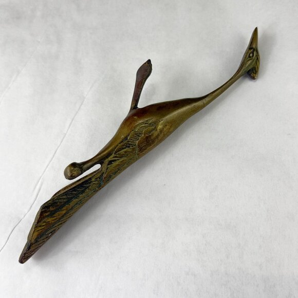 Vintage Great City Traders Brass Roadrunner Figurine - Picture 10 of 12